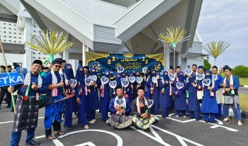 Perarakan PTj/Pusat Sempena Majlis Sambutan Maulidur Rasul 1446H/2024M Peringkat Universiti Malaysia Pahang Al-Sultan Abdullah bertempat di UMPSA Kampus Pekan. Terima kasih team Fakulti Teknologi Kejuruteraan Awam UMPSA!